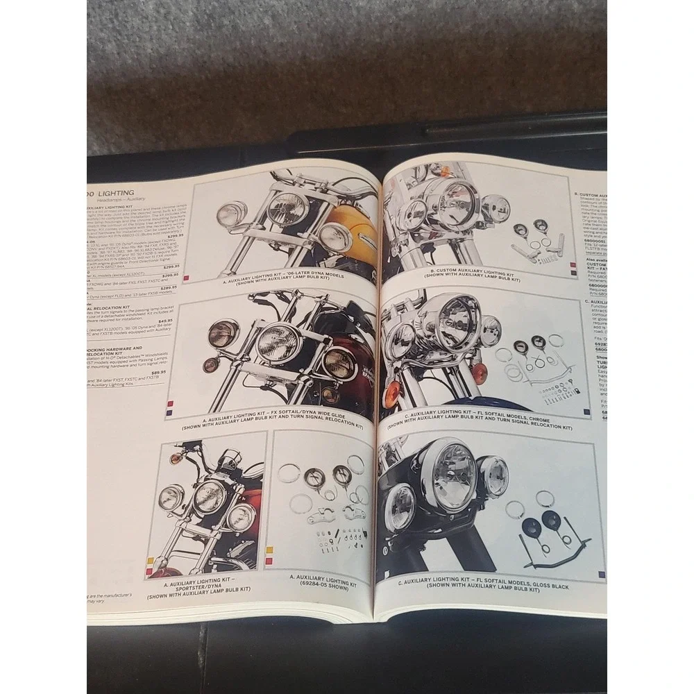 2015 Harley Davidson Genuine Motor Parts Accessories Catalog‎ Book Biker Manual